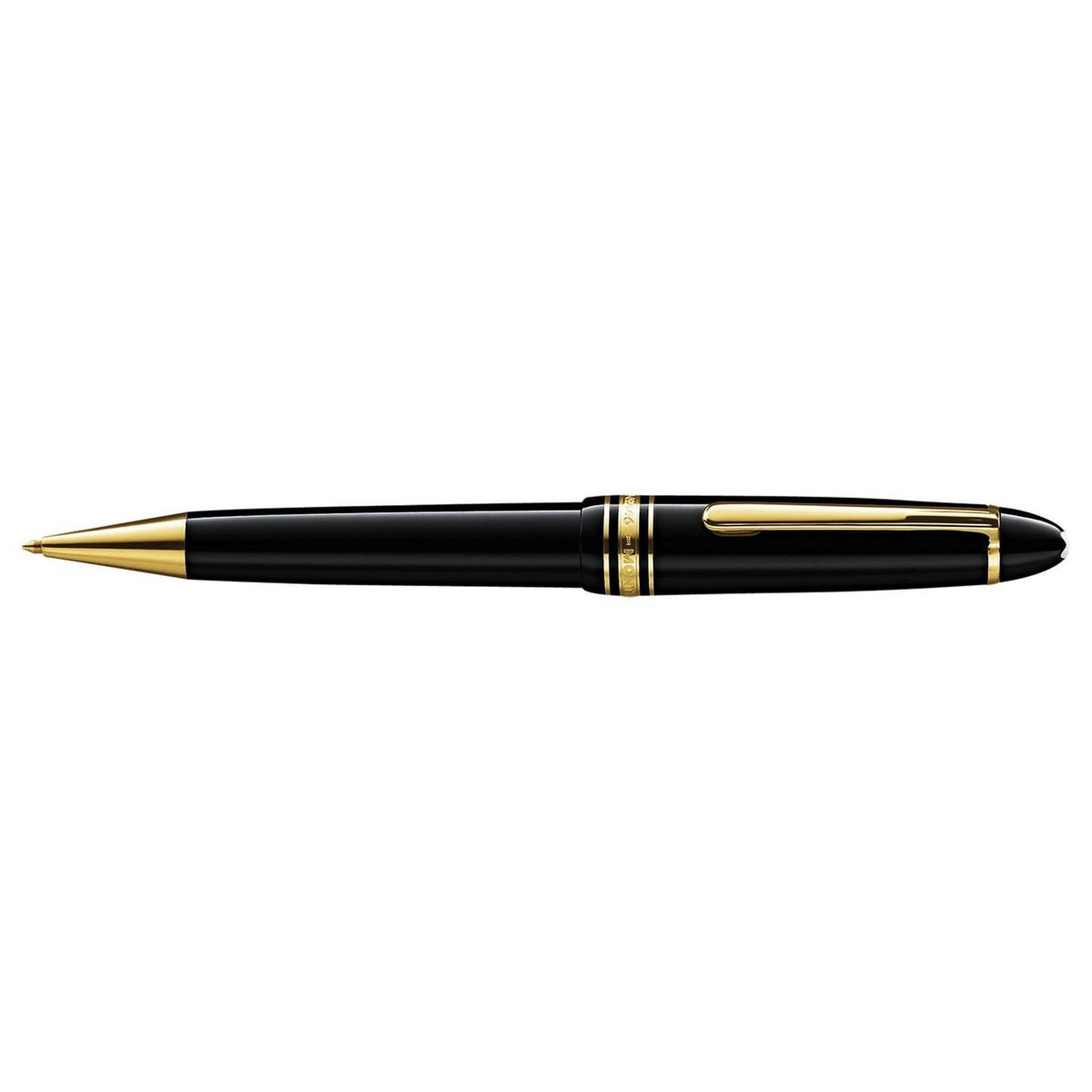 Montblanc Meisterstück LeGrand Resin Luxury Writing Ballpoint Pen - Black