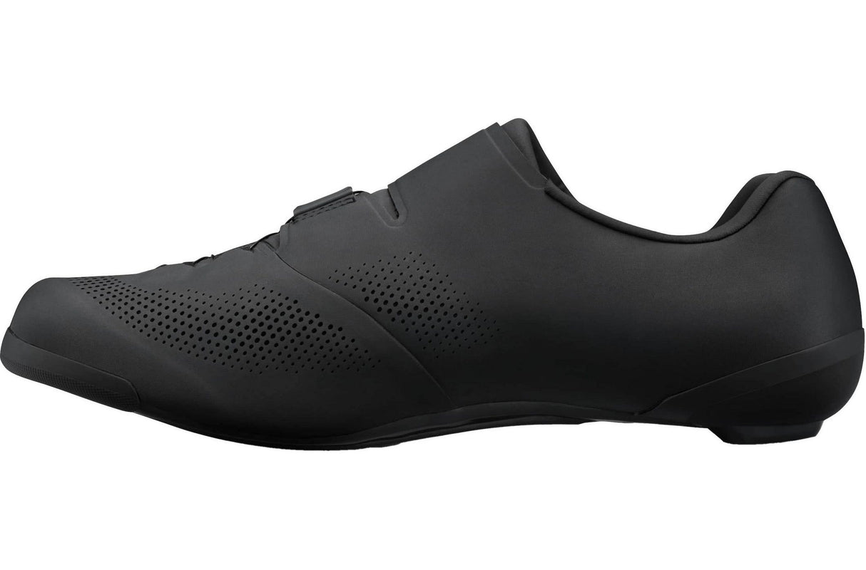 Shimano RC703 Men's SPD-SL Dual BAO Carbon Sole Road Shoes - Black - EU 43