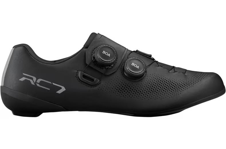 Shimano RC703 Road Men's SPD-SL Breathable Carbon Cycling Shoes Black EU 44