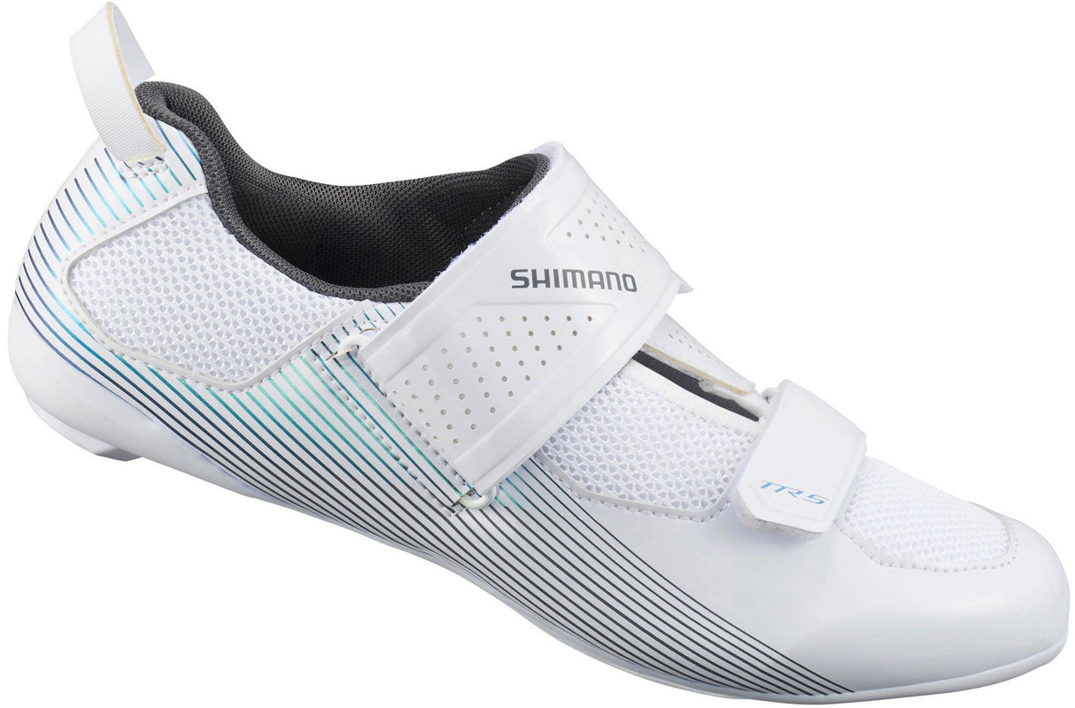 Shimano TR501W Women's Synthetic Triathlon Cycling Shoes - White - Size 39