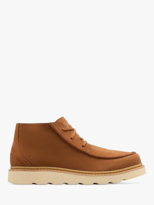 SOREL Slabtown 62 Stoic Mid Suede Blend Chukka Boots - Size 7UK - Velvet Tan