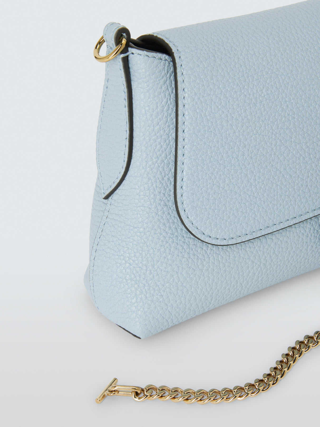 Mulberry Eliza Mini Leather Chain Women's Shoulder Leather Bag - Poplin Blue