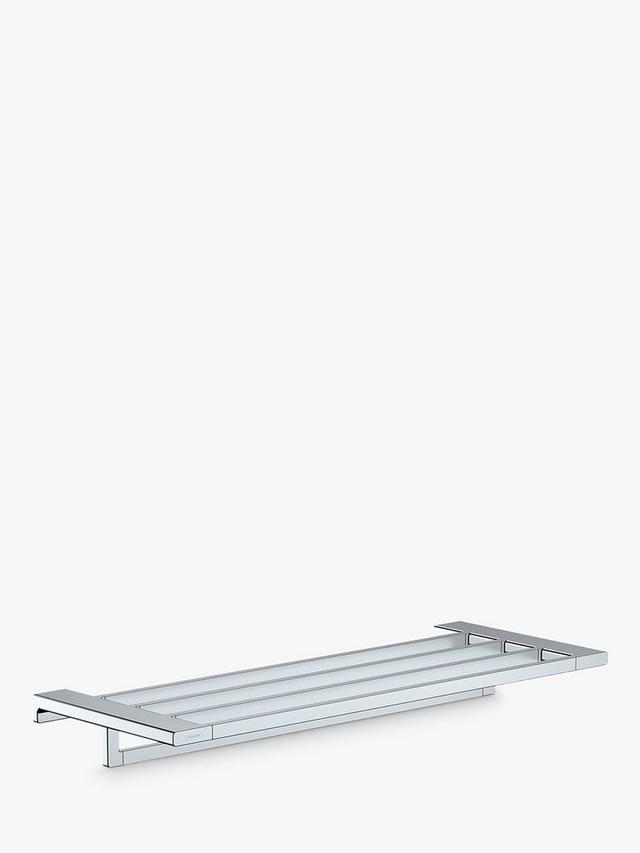 Hansgrohe AddStoris Wall-Mounted Towel Rack H7.2 x W64.8 x D24.8cm - Chrome
