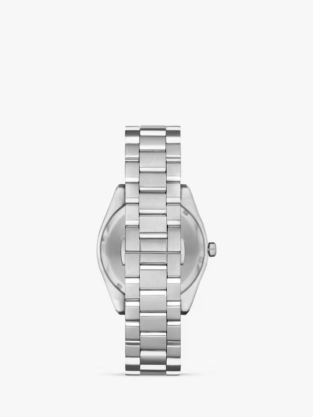 Emporio Armani AR11622 Men's Federico Date 41mm Bracelet Strap Watch Silver