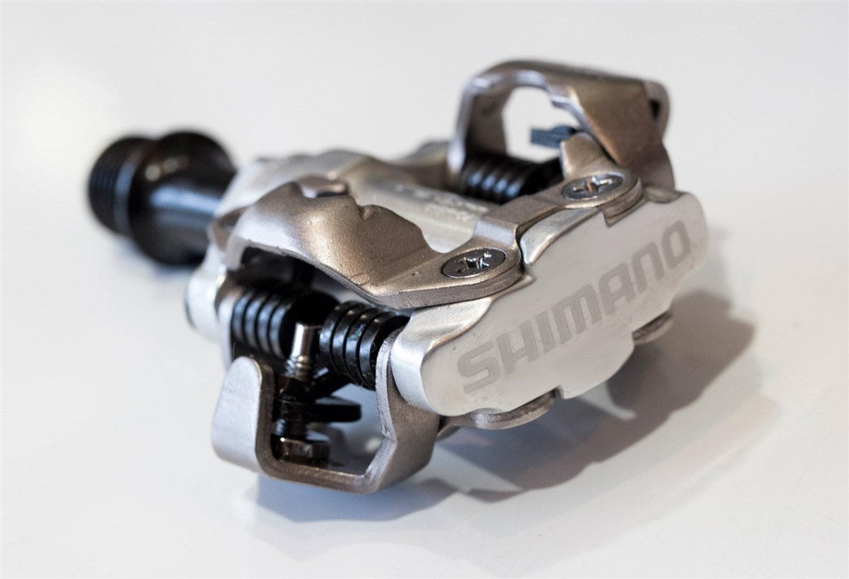 Shimano M540 SPD Clipless MTB Pedals - Silver