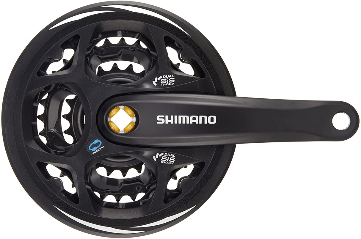 Shimano FC-M311 Altus Square Taper Chainset 170mm 42/32/22T - Black