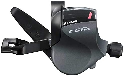 SL-R2000 Claris 8-speed Road Flat Bar Levers Double - Black