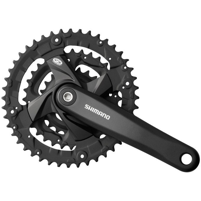 Shimano FCM371 48-36-26T 175mm 3x9 Speed Square Taper Chainset & Chain Guard