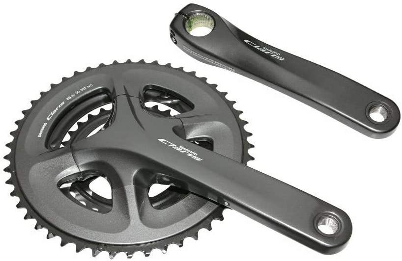 Shimano FC-R2000 Claris 50-34 Teeth Crankset 2x8S - Grey