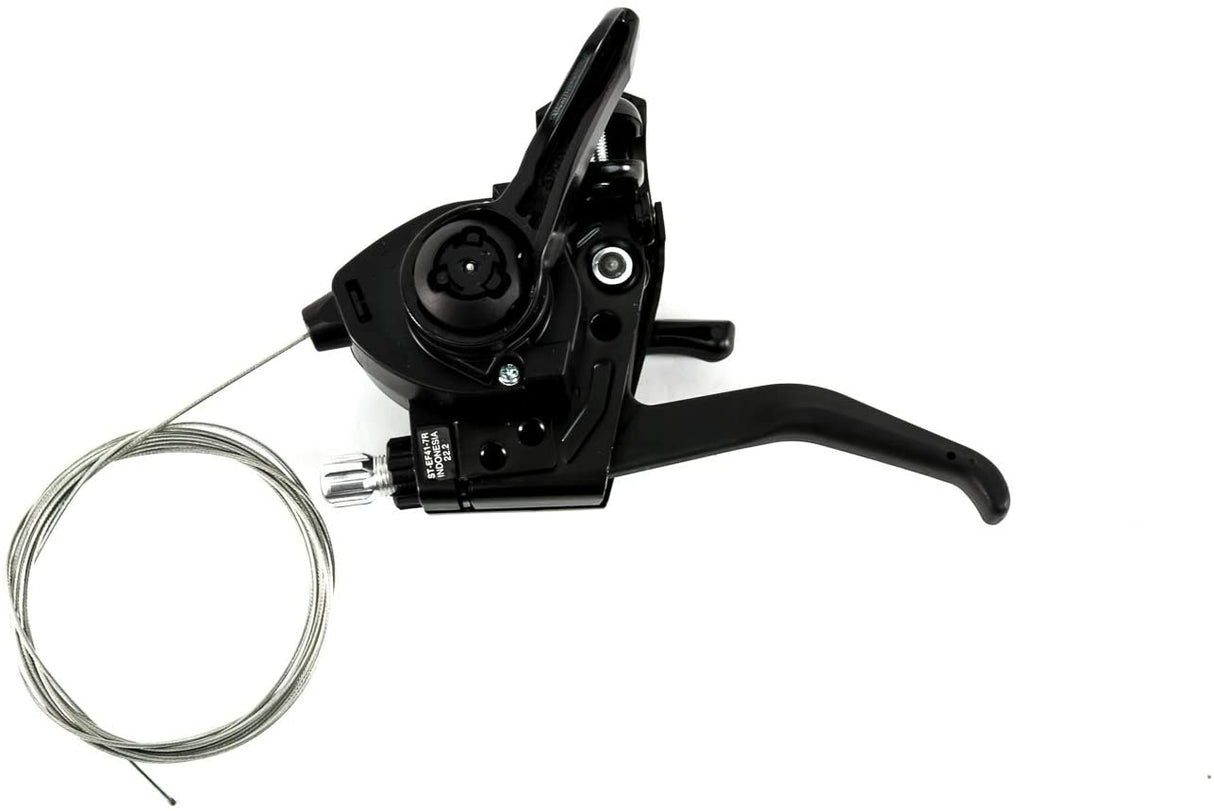 Shimano ST-EF41 EZ Fire Plus STI for V-Brakes 3x6-Speed Lever - Black