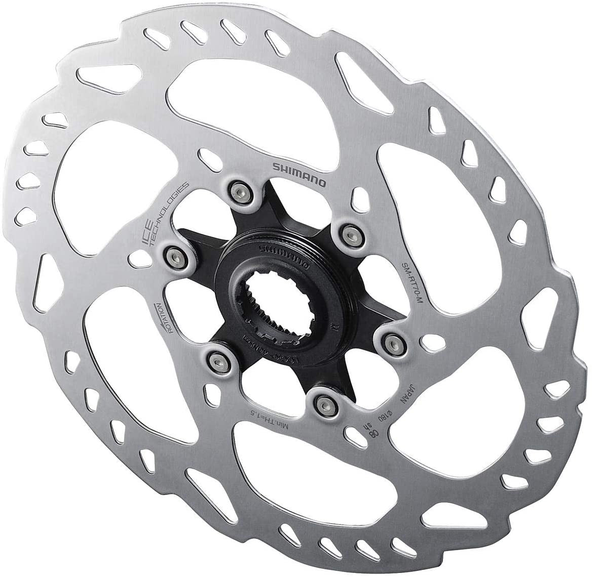 Shimano SM-RT70 Ice Tech Centre-Lock Break Disc Rotor 180mm - Silver/Black