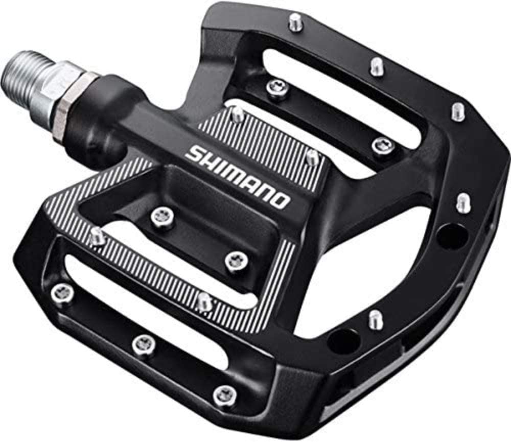 Shimano GR500 Alloy Flat Mountain Bike Pedals - Black