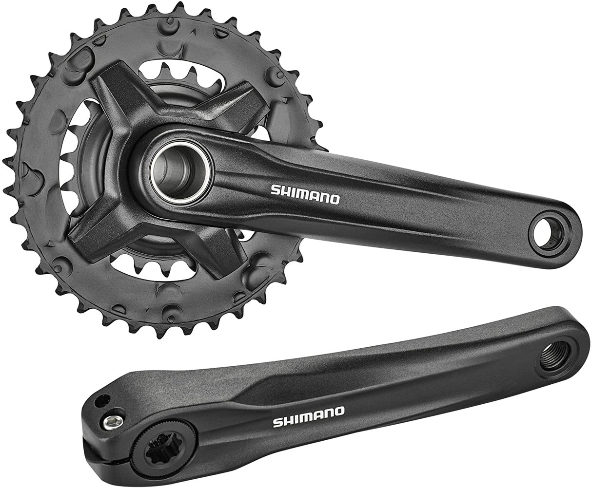 Shimano Altus FC-MT210 2-piece Chainset 9-speed 170mm 36/22T - Black