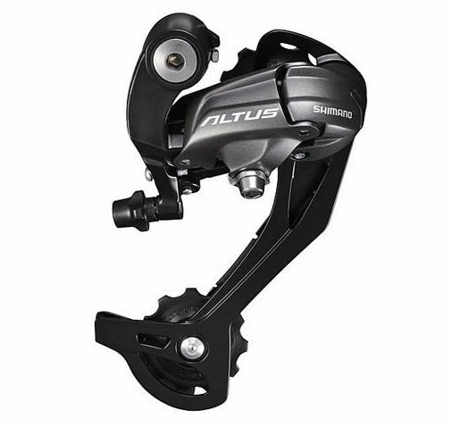 Shimano RD-M370 9-Speed SGS Altus Rear Derailleur - Black
