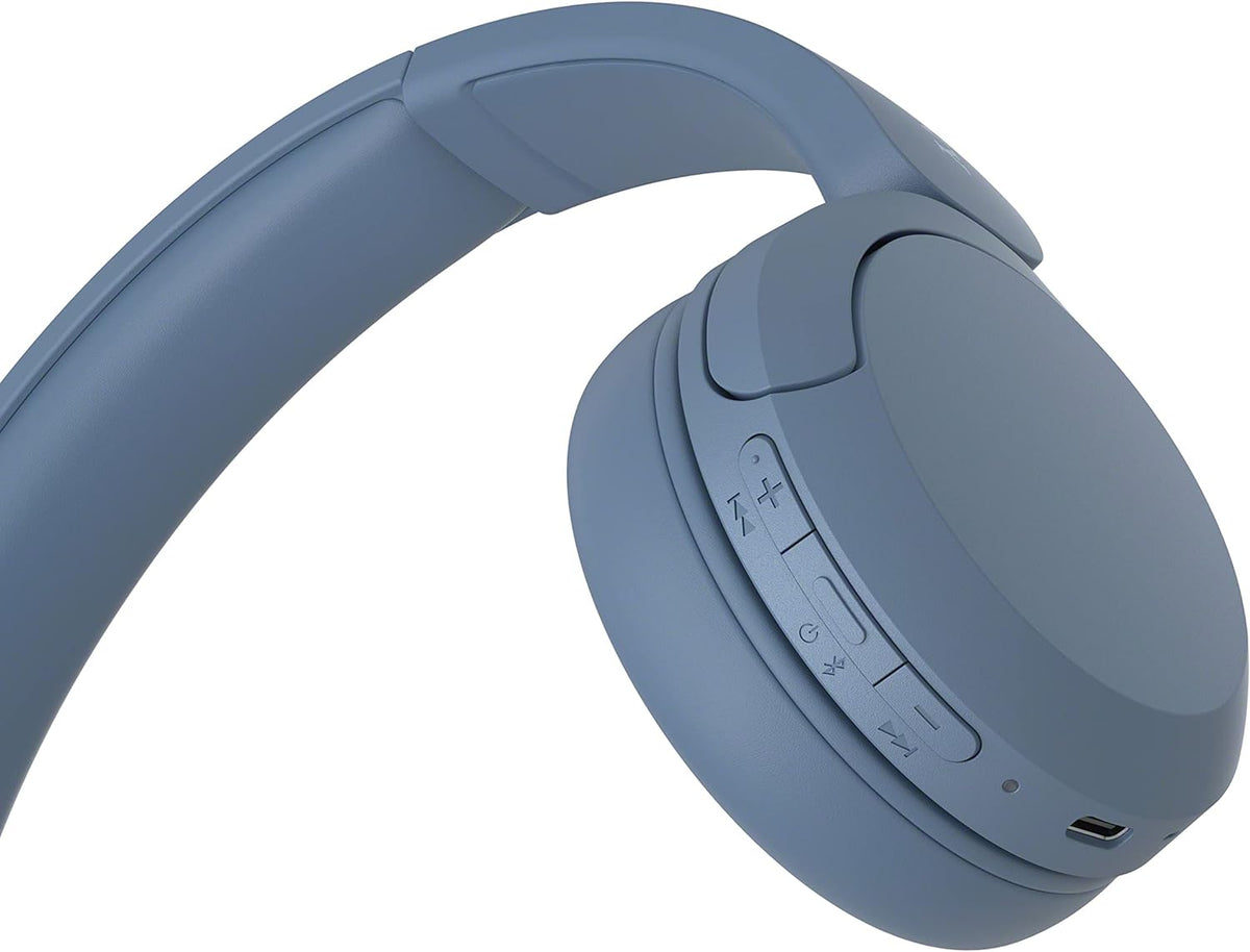 Sony WH-CH520L Wireless Bluetooth On-Ear Headphones with Microphone - Blue
