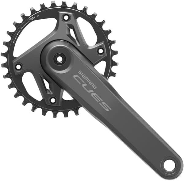 Shimano Bike Spares CUES FC-U6000-1 Chainset 9/10/11 Speed 175mm 32T - Black