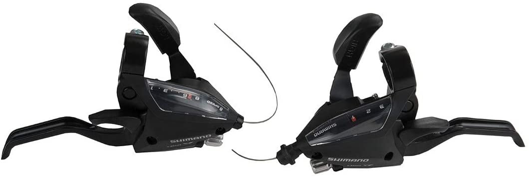 ST-EF500 EZ Fire Plus STI Set 2-Finger Break Lever 3 x 8-Speed - Black