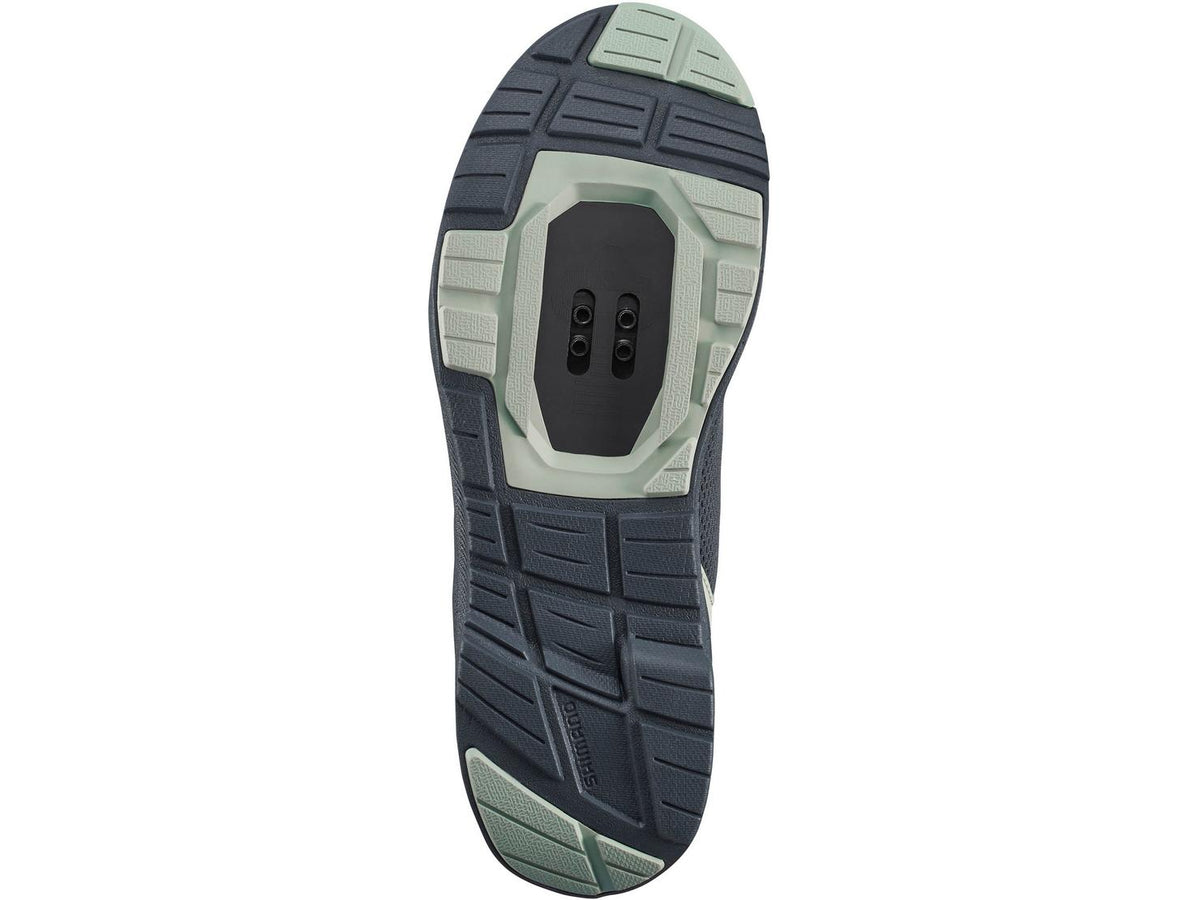 Shimano EX300W Women's City/Touring SPD Cycling Shoes - Size 38 - Grey/Mint