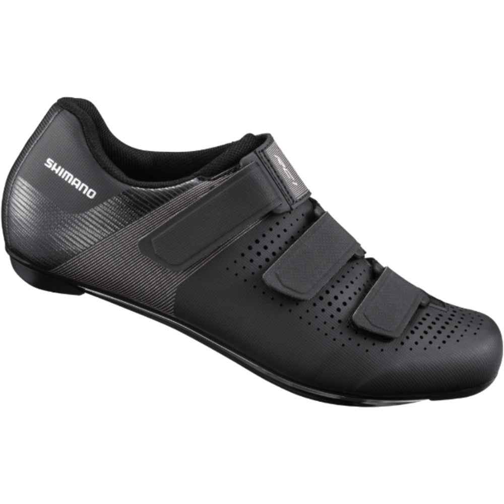 Shimano SH-RC100 Unisex Mesh Road Bike Cycling Shoes - Size 42 EU - Black