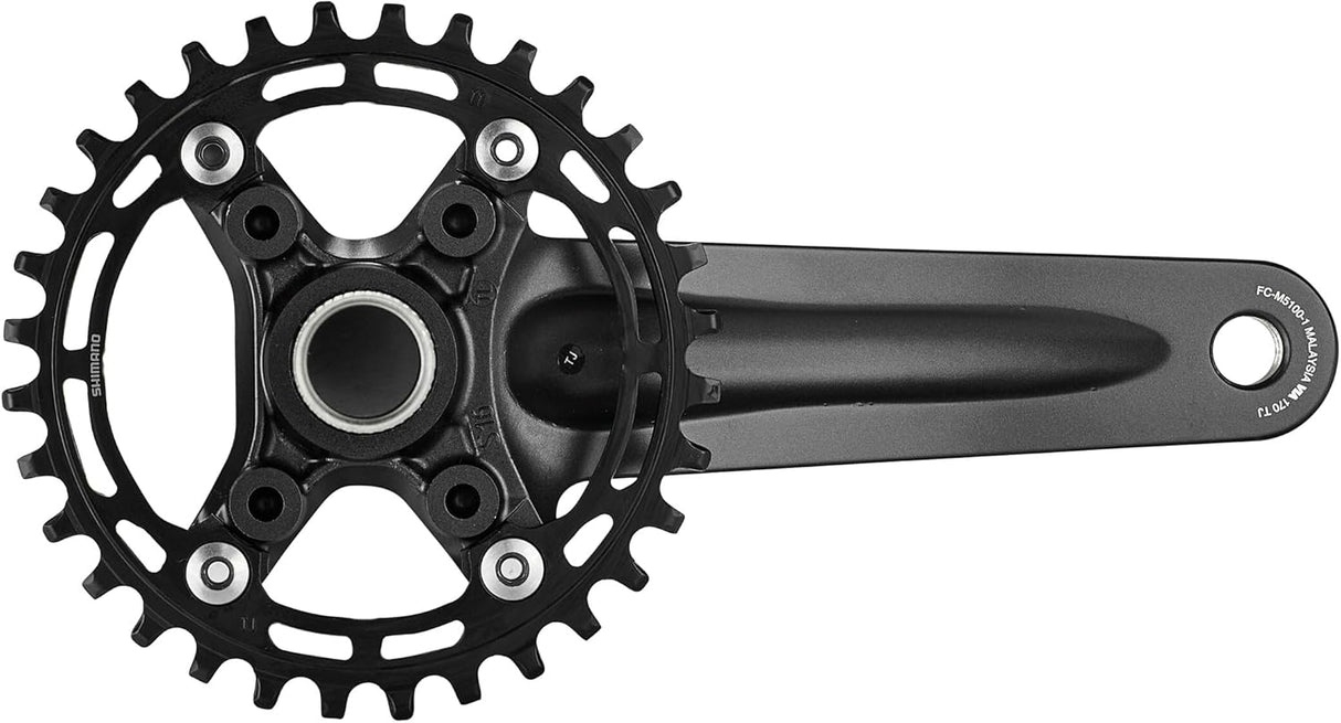 Shimano Bike Parts FC-M5100 Deore 10/11-Speed Chainset 32T 170mm - Black