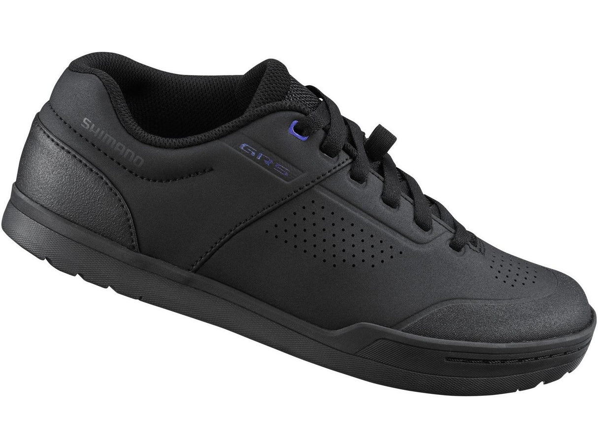 Shimano GR5 Synthetic Womens Flat Pedal MTB Cycling Shoes Size 36 EU - Black