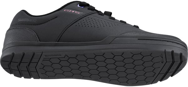Shimano GR5W Womens Synthetic MTB Cycling Flat Pedal Shoes Size 39 - Black