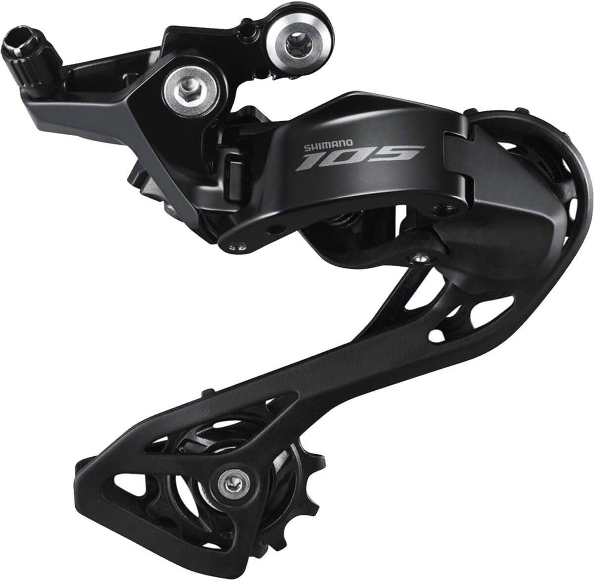 Shimano 105 RD-R7100 Wide Link Design HG 12-speed Rear Derailleur - Black