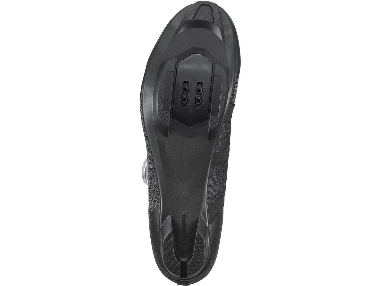 Shimano IC5 Mens Synthetic BOA L6 Dial Bike Cycling Shoes - Black - Size 43