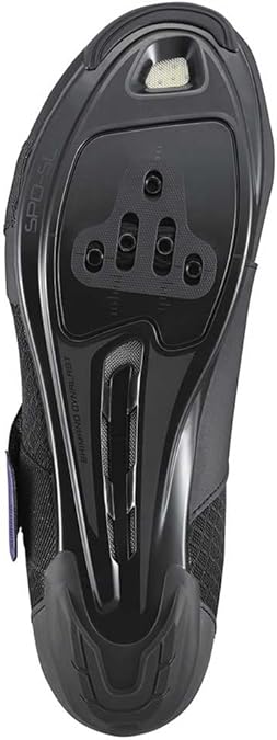 Shimano IC 100 SPD & SPD-SL Unisex Strap Cycling Shoes - Black - EU 43
