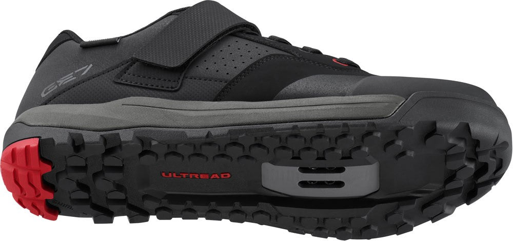 Shimano GE700 Men's MTB Gravity Enduro Training Cycling Shoes - Black EU 43