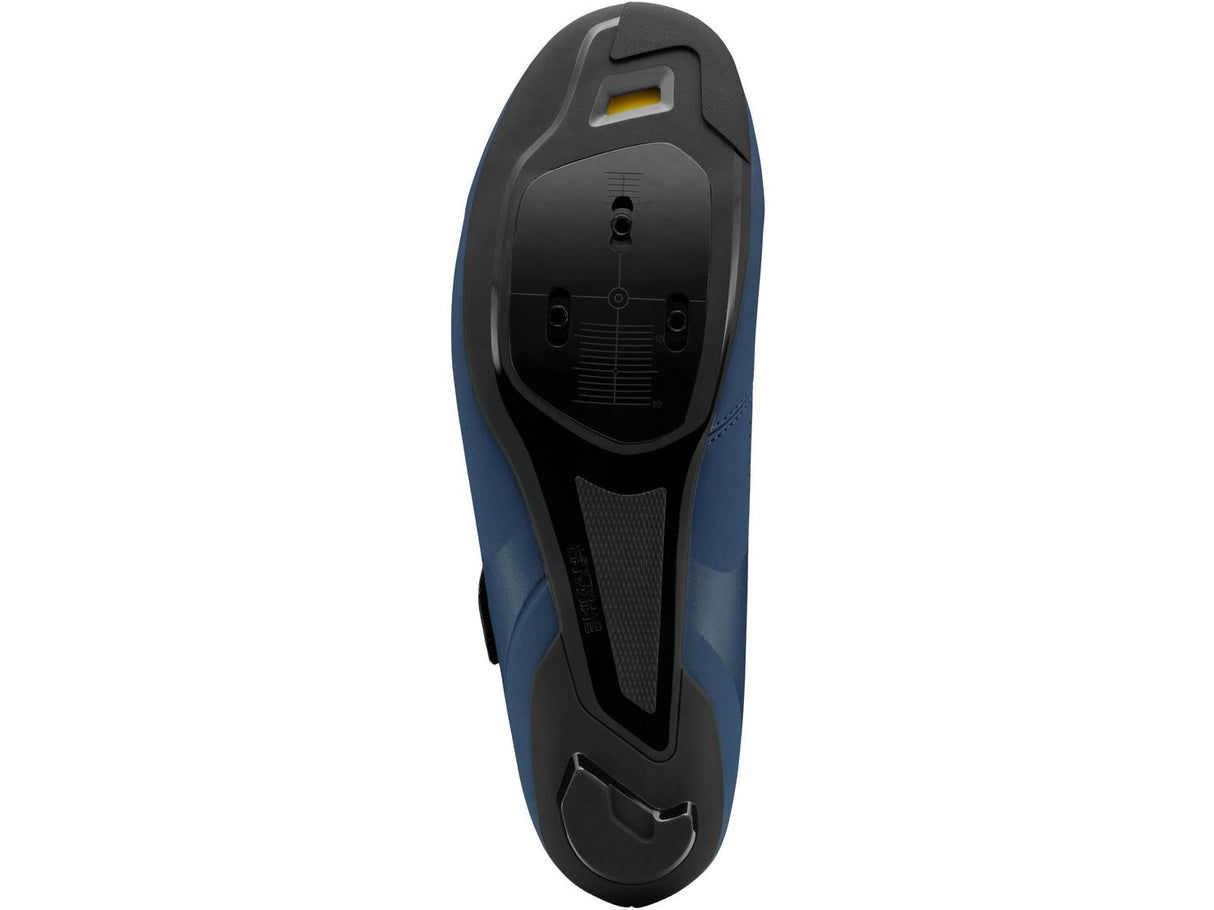 Shimano RC102 Mens Synthetic Straps Fastening Road Cycling Shoes Size 47 Navy