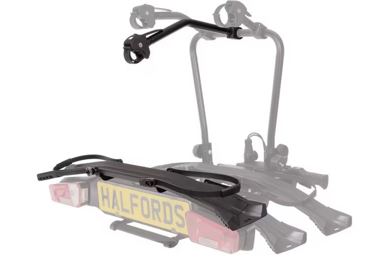 Halfords Advanced 464011 Mix & Match Modular 3rd Bike Adapter Rack - Black