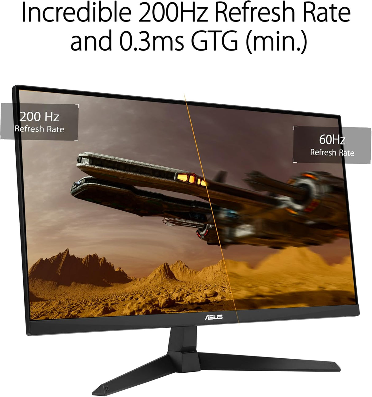 ASUS TUF VG259Q5A 24.5" Fast IPS Full HD 200Hz 0.3ms Gaming Monitor - Black