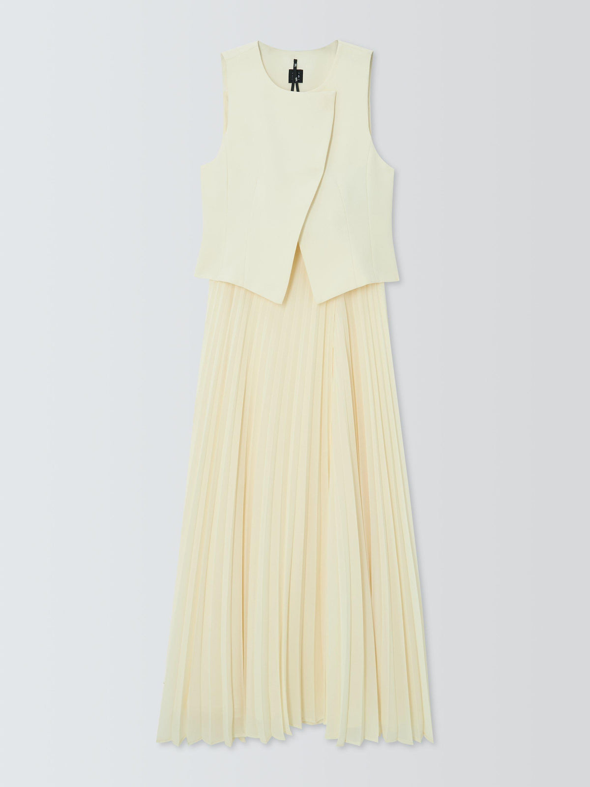 Marella Primo Wool Blend Sleeveless Women's Midi Dress UK 12 - Wool White