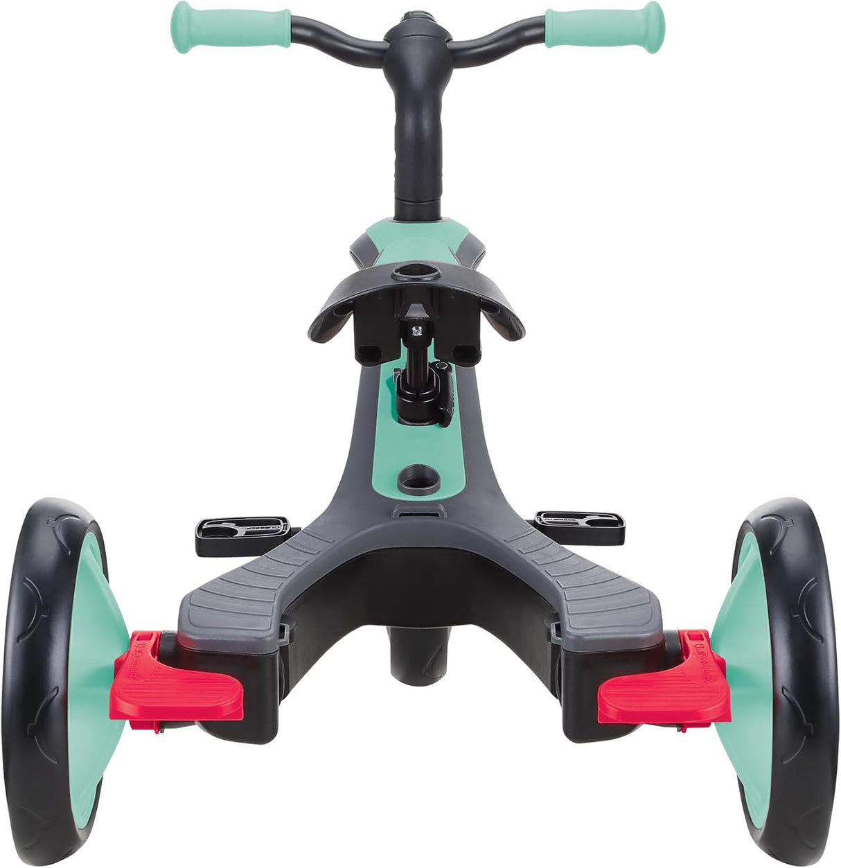 Globber 4-in-1 Explorer Toddler Trike/Balance Bike with Parent Handle - Mint