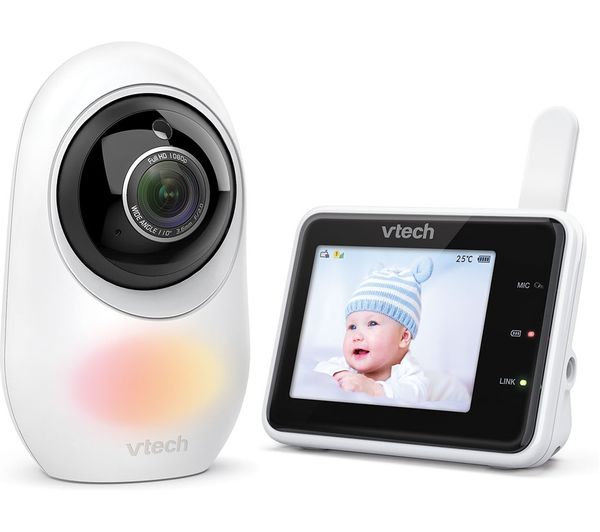 VTech RM2751 - 2.8inch Colour Full HD Video Smart Wi-Fi Baby Monitor - White