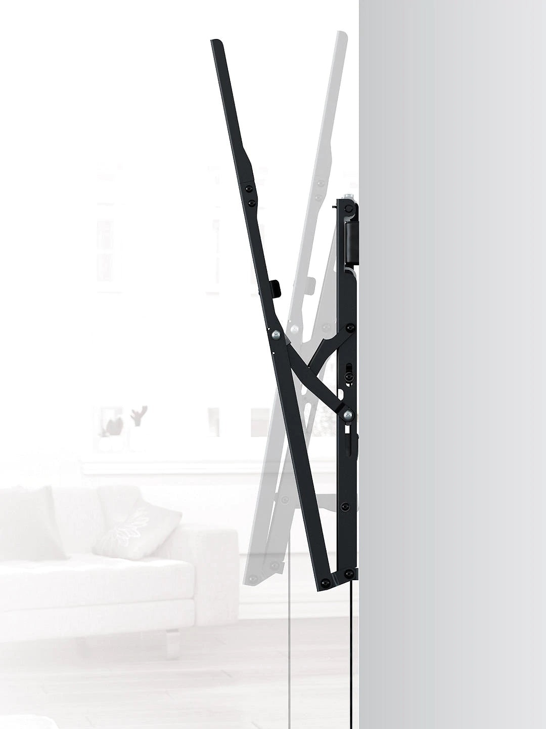 AVF JXPL601 Adjustable Tilt Wall Mount for TVs 37” to 100”" - Black