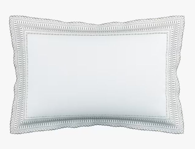 Bedeck of Belfast Astrid Cotton Percale King Duvet Cover Set - White/Multi - Kazoop