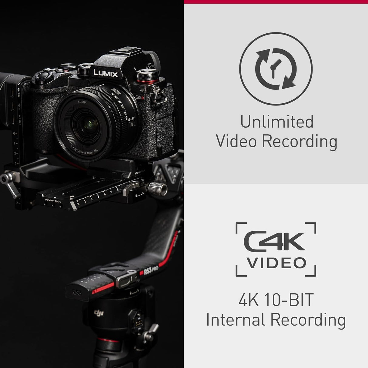 Panasonic Lumix DC-S5KE-K Mirrorless Camera with 20-60 mm f/3.5-5.6 Lens