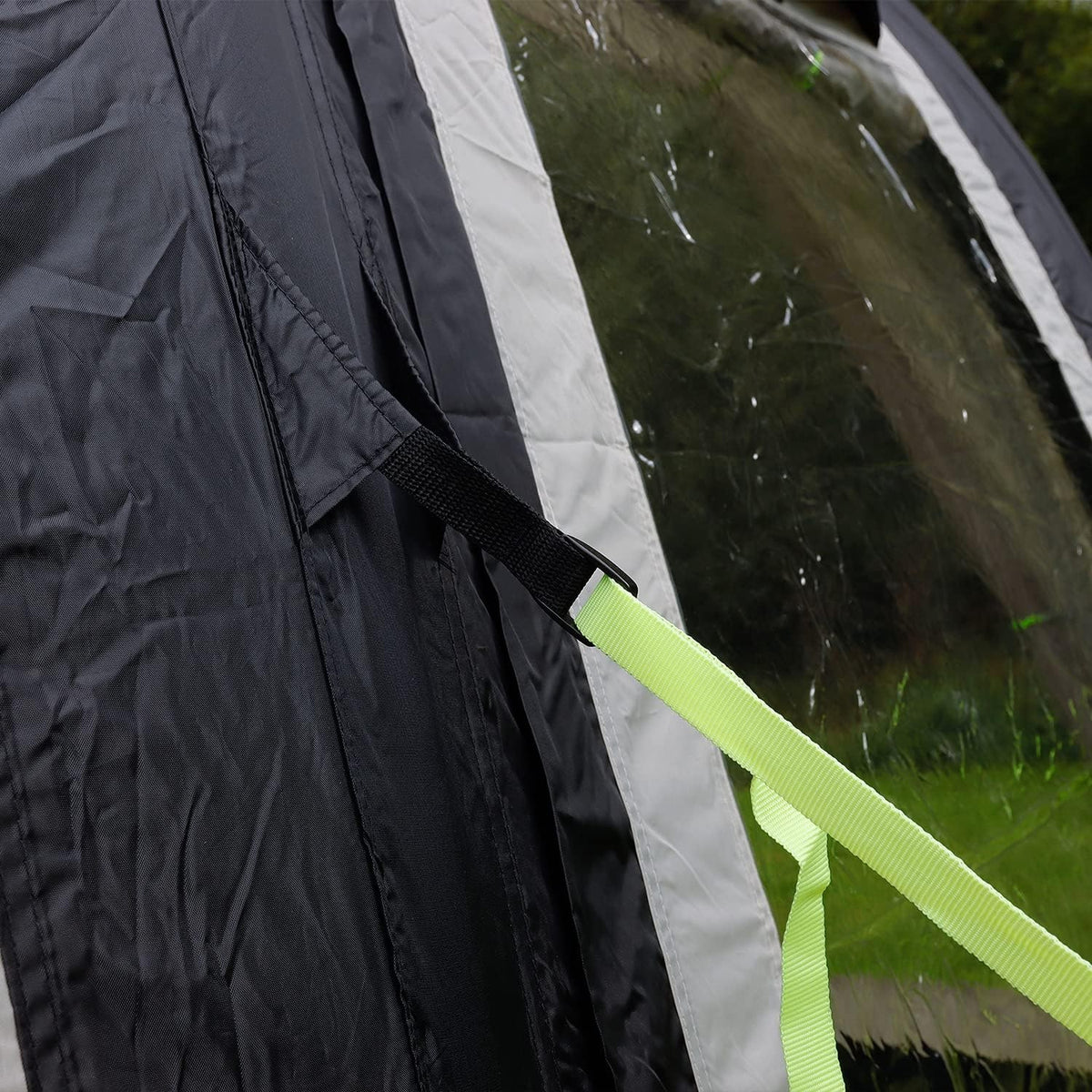 Leisurewize 390 Ontario Caravan Inflatable Porch Air Awning 390 x 240cm - Kazoop