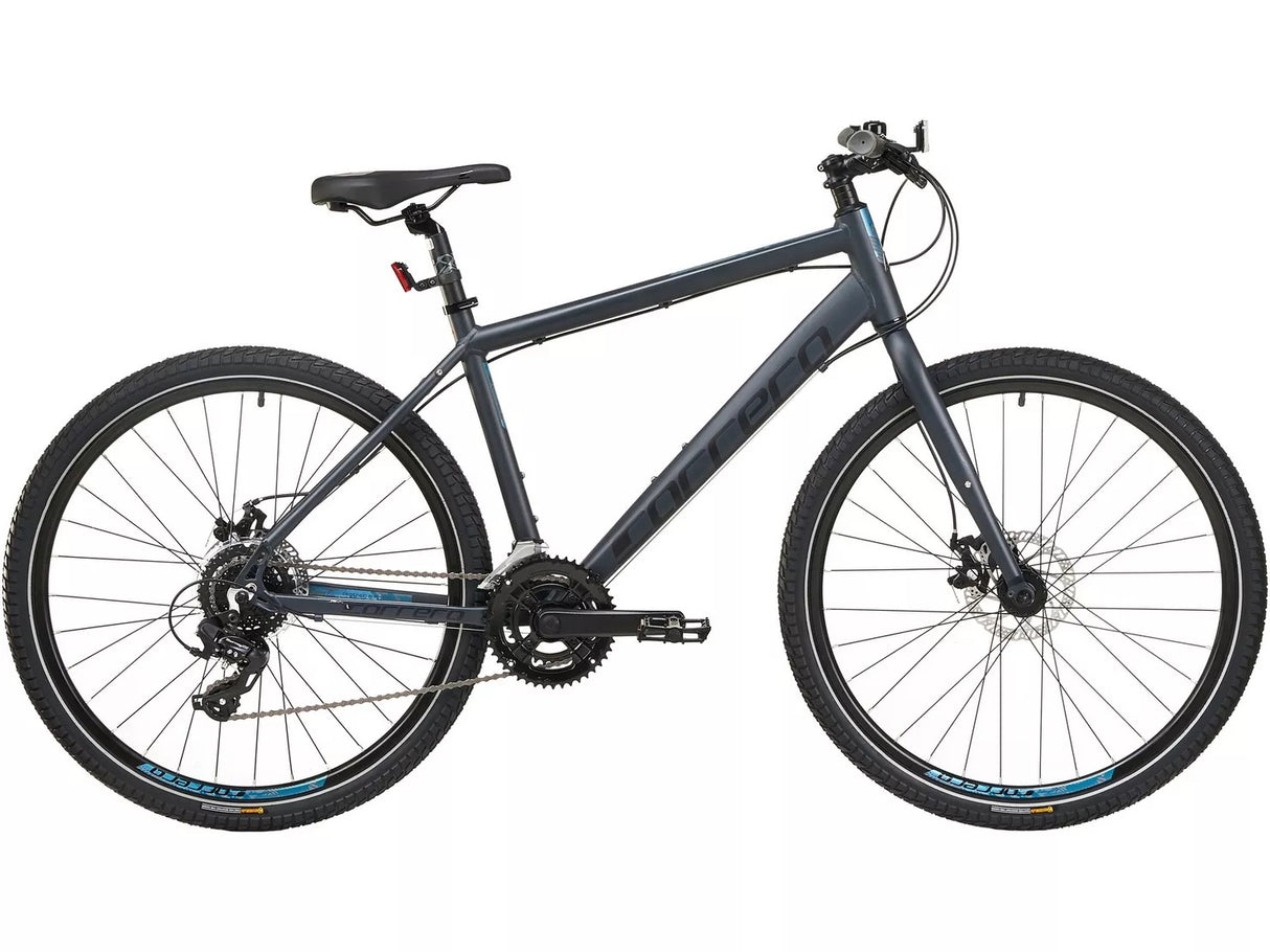 Carrera Subway 1 16-Speed 27.5" Wheel Womens Hybrid Bike Grey - Medium Frame