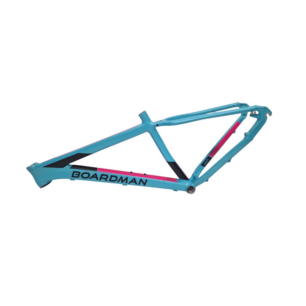 Boardman MHT 8.8 Alloy Mountain Bike 16" Frame Only - Light Blue/Magenta
