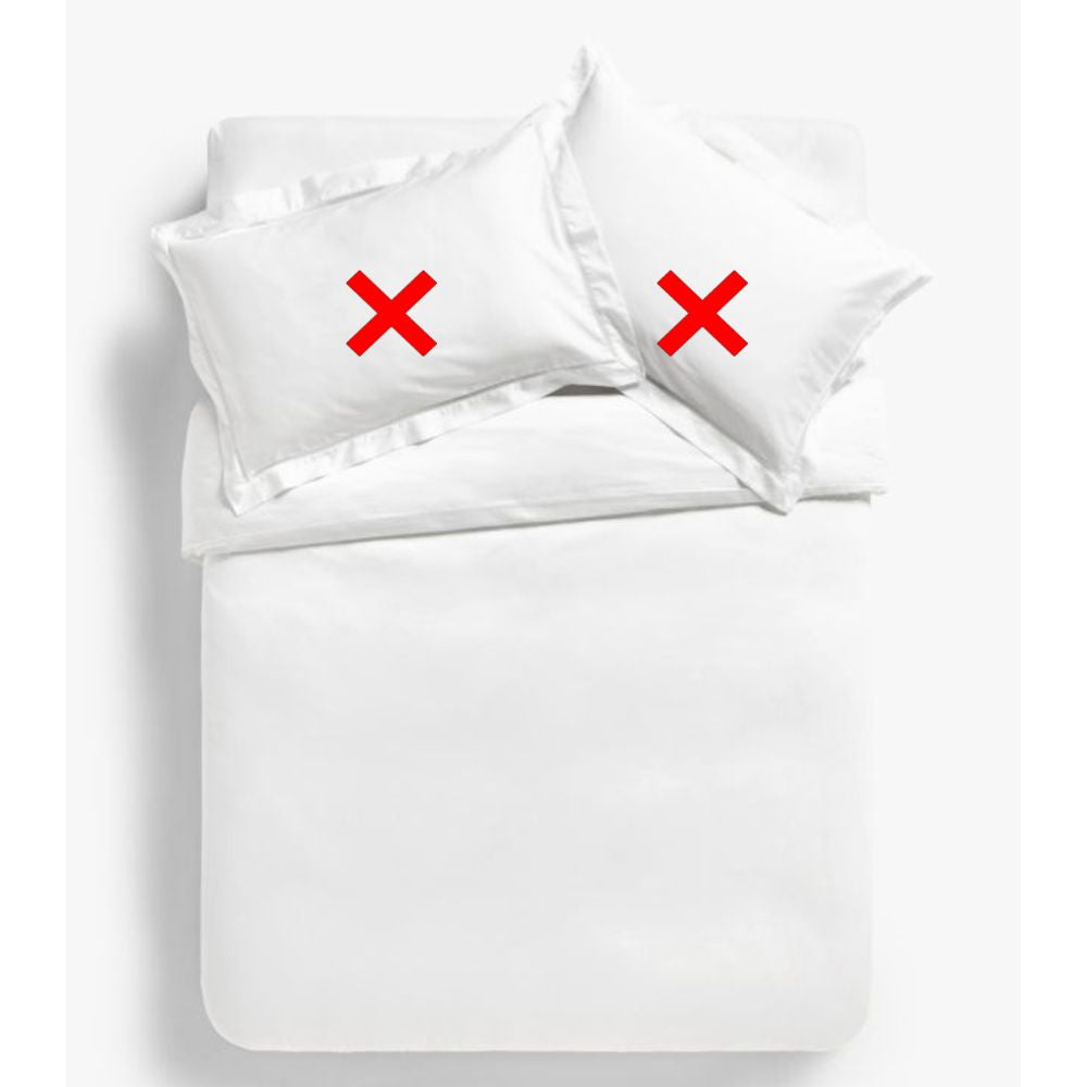 John Lewis Soft and Silky Garda Lattice King Size Cotton Duvet Cover - White