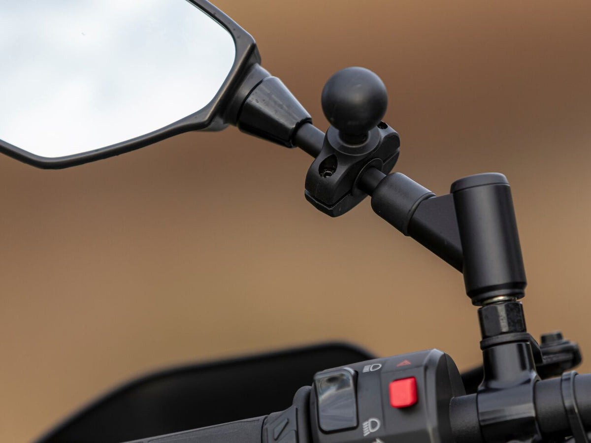 ULTIMATEADDONS Motorcycle Mirror Mount UA-M1-OB 25mm/1" Ball Attachment
