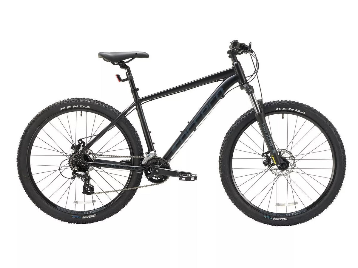 Carrera Vengeance Men's 16 Speed Mountain Bike - Large 20'' Frame - Black