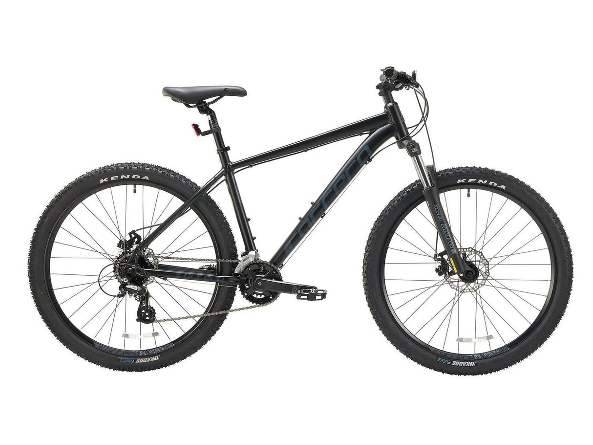 Carrera Vengeance Mens Disc Brake 16-Speed Mountain Bike - Black - X Small