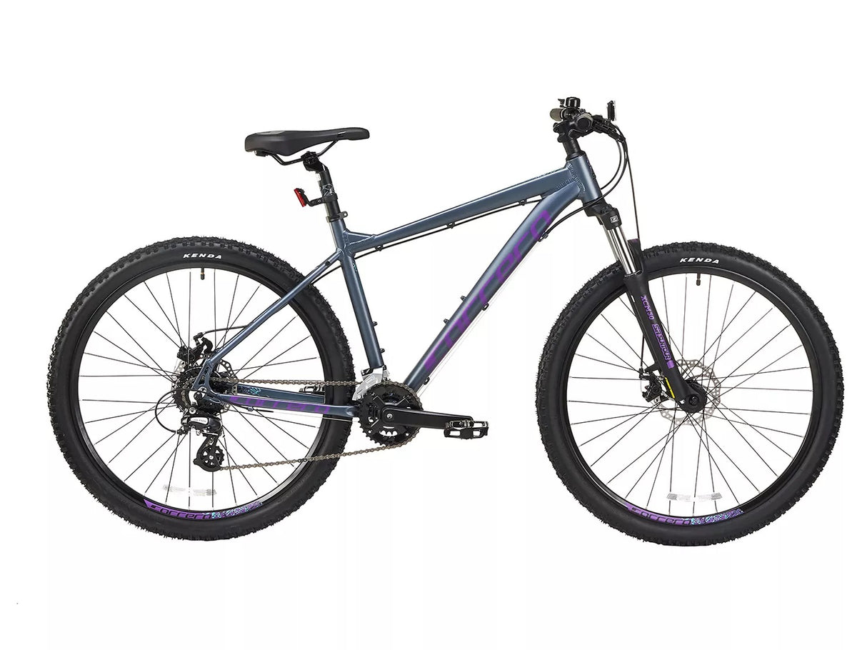 Carrera Vengeance Disc Womens 16-Speed Mountain Bike - Grey - Small 14''