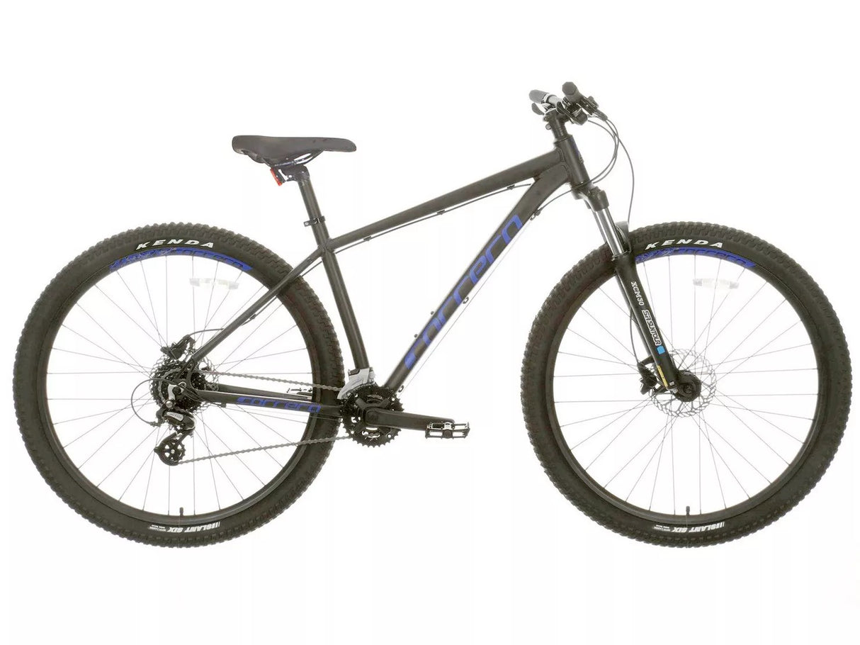 Carrera Hellcat Mens 16-Speed Hydraulic Mountain Bike - Black - Large 20''