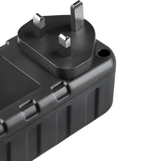 Halfords Smart Motorcycle Bike 6/12V 1A Intelligent Battery Charger - Black - Kazoop