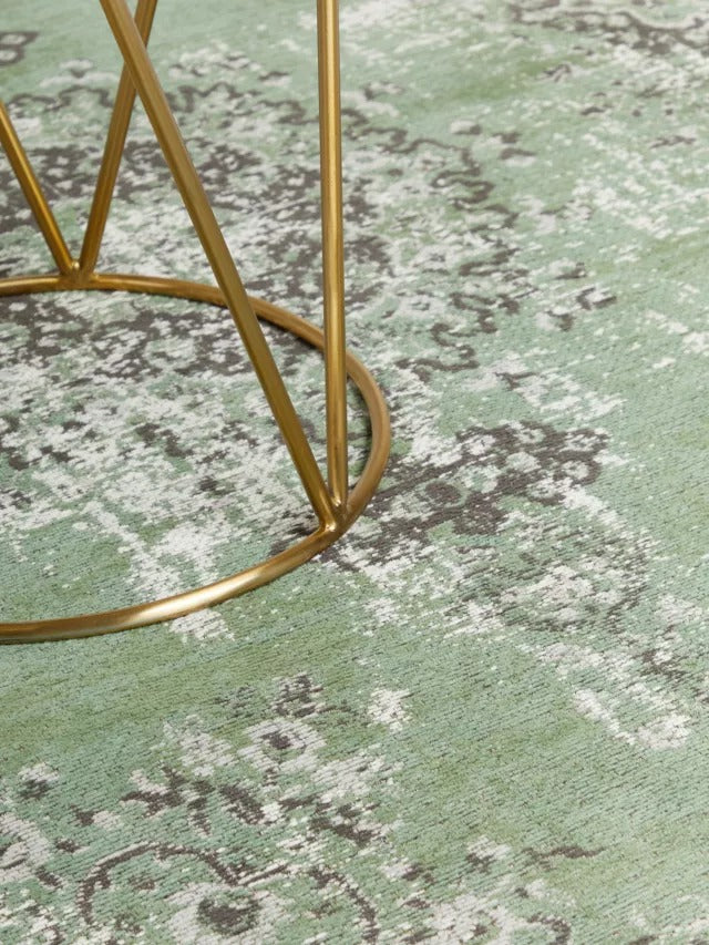 John Lewis Jaipur Traditional Rug - L180 x W120 cm - Dusty Green - Kazoop